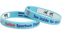 Reversible Write On Autism Aqua - Medium