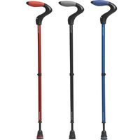 Quest Single Point Shock-Absorbing Cane - Blue