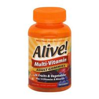 Pack of 2, 50 Count Natures Way Alive Adult Multi-vitamin Gummies