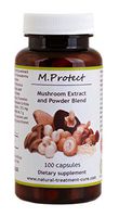 M.Protect- Extract and Powder Blend of 7 Kinds of Mushroom -100 Capsules -Vegan