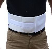 Alpha Medical Umbilical & Navel Hernia Truss Abdominal Binder. L0625 (6" High ; Standard Length)