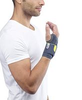 Push Sports Wrist Brace – Immobilizes Wrist with Minimal Material on Palm, Greater Hand Function (Left Large)