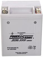 Power-Sonic (PTX14AHLBS-FS) Sealed Maintenance Free Powersport Battery
