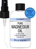 Magnesium Oil Spray 8 oz (100% Pure Premium Grade) | Muscle and Joint Relief | by Horbaach