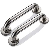 COCIVIVRE Safety Bars for Showers and Walls, 2 Pack 12 Inch SUS304 Stainless Steel Bathroom Grab Bars for Handicap, Elderly, Injury, Senior