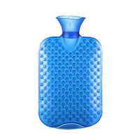 YUN Hot Water Bottle Water Injection Explosion-Proof Warm Water Bag Filling Plumbing Hand Treasure Female Student Adult (Color : Blue, Size : 25x15cm)