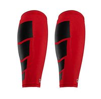 ZumZup Leg Compression Socks Compression Sleeve Pain Relief Guard for Sports Red L