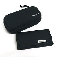 We We Insulin Cooler Travel Case Hard Shell Diabetes Cool Bag Waterproof Medication Insulated Cooling Bag with 3 Ice Packs (Black)