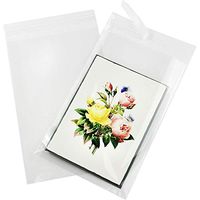 Clear Cello Bag - 7 3/16 x 7 1/16 - Square, 100 Pack