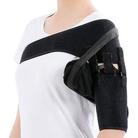 JIN Adjustable Right Left Single Pads Shoulder Brace for Stroke Hemiplegia Subluxation Rehabilitation Equipment Single Shoulder Support Strap for Pain