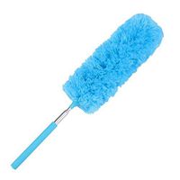 KaiDee Microfiber Cleaning Duster, Soft Microfiber Duster Brush Dust Cleaner, Can Not Lose Hair Static Anti Dusting Brush Home Air-condition Car Furniture Cleaning (Blue)