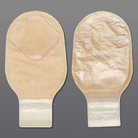 Pouchkins One-Piece Drainable Ostomy Pouch - Transparent - Box of 10