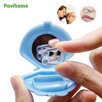 QARYYQ Anti-snoring Device Nose Vent/Nose Clip Anti-snoring snoring Solution Nose Expander Plug Stop snoring snoring Stop Reduce snoring Sleep aid to Ease Breathing Medicine Storage Box