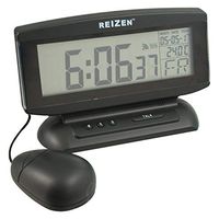 Reizen Talking Clock with Large LCD Display and Vibrating Alarm