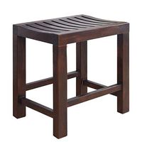 Shower Stool Bath Chair Solid Wood Material Multi-Function Pedal Stool Elderly Health Care Two Sizes (Size : 42x38x35cm)