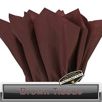 100 pc Mighty Gadget (R) Brown Tissue Wrapping Paper - 15” x 20”