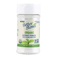 NOW Stevia White Extract Powder, 1-Ounces (Pack of 2)