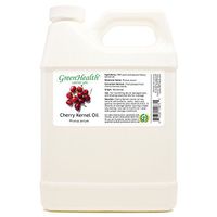 GreenHealth Cherry Kernel Oil – 32 fl oz (946 ml) – 100% Pure Virgin Cold Pressed