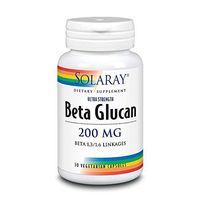 Solaray Beta Glucan Capsules, 200 mg, 30 Count