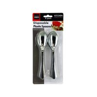 Disposable plastic spoons-Package Quantity,36