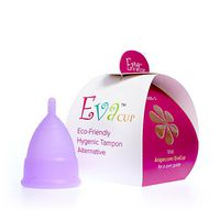 Anigan EvaCup, Top-Quality, Reusable Menstrual Cup, Eco-Friendly Alternative to Tampons, Lavender, Small