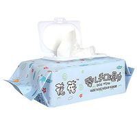 Roisay Flushable Wipes for Baby & Adults Wet Towels Nursing Tissue for Surface Dust Protection Resealable Wipe Safe for Sensitive Skin - 90 Count/Pack