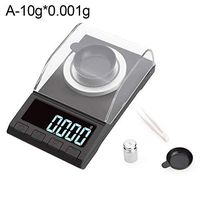 Shentesel Experimental Electronic Scale High Precision LED Digital Display Balance Scale - 10x0.001g