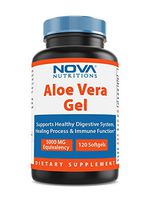 Nova Nutritions Aloe Vera Gel 5000 mg 120 Softgels