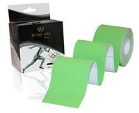 Kinesiology Tape by Olympic Gold Premium Therapeutic Athletic Green Strength Taping Sports Application Support