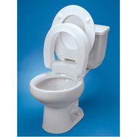 MCK34723500 - Maddak Toilet Seat Tall-ette Standard, 3 Inch, Hinged Elevated