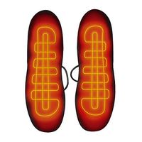 Gerbing 12V Hybrid Heated Insoles with Microwire Technology, Interconnected Heating System, Foot Warmer Insoles