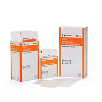 7663 Dressing Telfa AMD Wound LF Sterile PHMB 3x8" White Non-Adh 50 Per Box Part No. 7663 by- Kendall Company