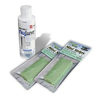 (1)-Pack NuLine NL1 HVAC Condensate 8 Ounce Nu-Line Drain Cleaner Plus (2) PCG5MS Green Pan Strips