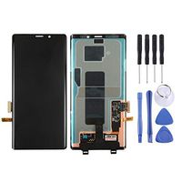 JUNXI Phone case Phone Cover LCD Screen and Digitizer Full Assembly for Galaxy Note9 / N960A / N960F / N960V / N960T / N960U(Black)+Highly Recommended (Color : Black)