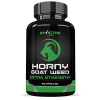 Extra Strength Horny Goat Weed Extract - Maca, Tribulus, L Arginine & Ginseng -Enhanced Energy & Performance Complex for Men & Women, All Natural Booster - 1000mg Capsules