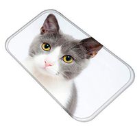 xmke96 Cute Cat Christmas Non-Slip Door Mat Entrance Carpet Door Front Bathroom Rug 7#
