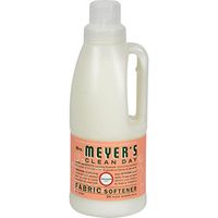 MRS. MEYER'S Fabric Softener,Geranium, 32 FZ