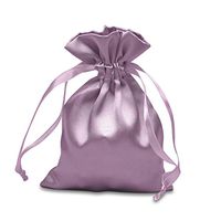 Lavender Satin Pouch 4" X 6" | Quantity: 30
