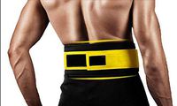 EEKUY Fitness Belt Squat Hard Pull Weightlifting Belt Sports Training Wide Belt Protector Double Support Belt
