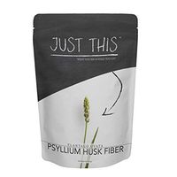 Psyllium Husk Fiber Powder - Premium Soluble Fiber Supplement and Prebiotic - Simply Mix with Water or Use in Baking to Aid Constipation and Weight Loss - Just This Brand 16oz