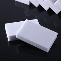 SMFish 10pcs Lot Multi Functional Bathroom Cleaning Nano Sponge White Magic Eraser Melamine Cleaner - Scouring & Pads Sponges