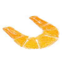 dailymall Reusable Hot Cold Pack with Gel Beads Ice Pack for Neck Pain - Orange