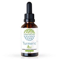 Turmeric B60 Alcohol-Free Herbal Extract Tincture, Organic Turmeric (Curcuma Longa) Dried Root (2 fl oz)