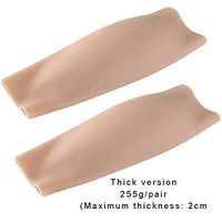 Realistic Silicone Beautiful Legs Arms Sets Leg Enhancement Covering Limbs Scars Posture Corrector,255g Pair