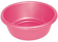YBM HOME Round Plastic Wash Basin 1147 (1, Pink)