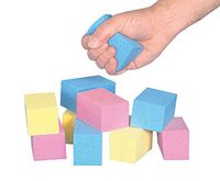 T-Foam Cubes, Medium, box of 18
