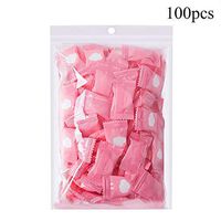 FGRYB 100PCS Reusable Compressed Towel, Mini Expandable Washcloth, 100% Cotton Portable, Facial Cleaning Hand Wipe Cloth Tissue for Travel Home Outdoor Camping Hiking