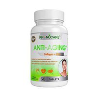 PRONUCARE Anti-Aging Collagen Hydrolysate Resveratrol Glucosamine DMAE Polypodium leucotomos Multivitamin Firming Complex for Men & Women