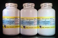 L-carnitine 600mg, coq-10 30mg Cardio, Energy, Kidney- 300 Capsules. Made in USA