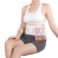 Wxnnx Ostomy Hernia Belt, Medical Ostomy Belt Hernia Support Belt, for Prevent Parastomal Hernia Colostomy Bag Post-Operative Care,4cm,M